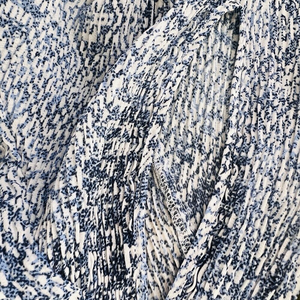 Catherines Blue Ombre Printed Blouse - Picture 8 of 8